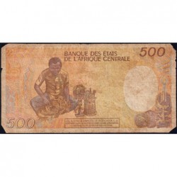 Guinée Equatoriale - Pick 20 - 500 francs - Série H.01 - 01/01/1985 - Etat : B-