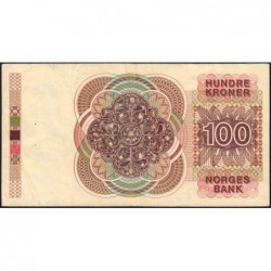 Norvège - Pick 43d - 100 kroner - Sans série - 1989 - Etat : TTB