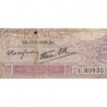 F 04-06 - 17/08/1939 - 5 francs - Violet modifié - Série U.60935 - Etat : B