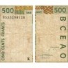 Sénégal - Pick 710Ke - 500 francs - 1995 - Etat : B+