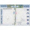 Togo - Pick 813Tk - 5'000 francs - 2002 - Etat : TTB