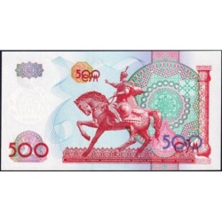 Ouzbékistan - Pick 81 - 500 som - Série YB - 1997 - Etat : NEUF