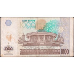 Ouzbékistan - Pick 82 - 1'000 som - Série XA - 2001 - Etat : TTB