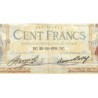 F 24-13 - 20/12/1934 - 100 francs - Merson grands cartouches - Série X.46863 - Etat : TB+