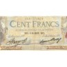 F 24-14 - 01/08/1935 - 100 francs - Merson grands cartouches - Série L.49370 - Etat : B+