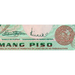 Philippines - Pick 148a_2 - 5 piso - Série AF - 1949 (1972) - Etat : NEUF