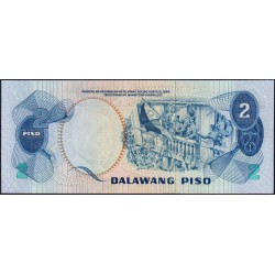 Philippines - Pick 152a_1 - 2 piso - Série A - 1949 (1974) - Etat : NEUF