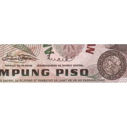 Philippines - Pick 154a_2 - 10 piso - Série DV - 1949 (1974) - Etat : NEUF