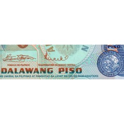 Philippines - Pick 152a_2 - 2 piso - Série LK - 1949 (1974) - Etat : NEUF