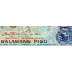 Philippines - Pick 159b - 2 piso - Série XM - 1949 (1981) - Etat : TB