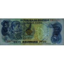 Philippines - Pick 159c_2 - 2 piso - Série BW - 1949 (1981) - Etat : SUP