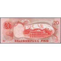 Philippines - Pick 162c - 20 piso - Série XP - 1949 (1984) - Etat : NEUF