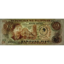 Philippines - Pick 167a_1 - 10 piso - Série QN - 30/06/1981 - Commémoratif - Etat : NEUF