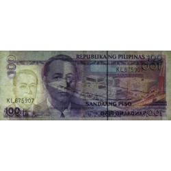 Philippines - Pick 172a_2 - 100 piso - Série KL - 1949 (1987) - Etat : TTB