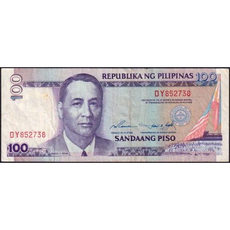 Philippines - Pick 184a - 100 piso - Série DY - Sans date (1995) - Etat : TTB-