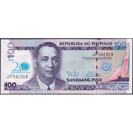 Philippines - Pick 218 - 100 piso - Série JF - 1993/2013 - Commémoratif - Etat : pr.NEUF