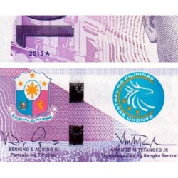 Philippines - Pick 222a_2 - 100 piso - Série GH - 2015 A - Etat : NEUF