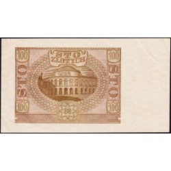 Pologne - Pick 97 - 100 zlotych - Série D - 01/03/1940 - Etat : SPL+