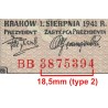 Pologne - Pick 99_2 - 1 zloty - Série BB - 01/08/1941 - Etat : NEUF