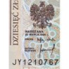 Pologne - Pick 173a_2 - 10 zlotych - Série JY - 25/03/1994 - Etat : NEUF