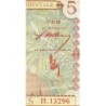 AOF - Pick 26 - 5 Francs - Série - H.13296 - 02/03/1943 - Etat : TTB