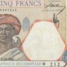 AOF - Pick 27_4 - 25 Francs - Série - Y.3880 - 01/10/1942 - Etat : TTB-