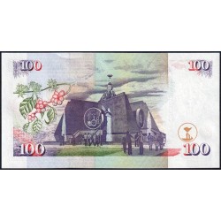 Kenya - Pick 37e - 100 shillings - Série AT - 01/07/2000 - Etat : NEUF