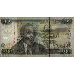 Kenya - Pick 49e - 200 shillings - Série EA - 16/07/2010 - Etat : NEUF