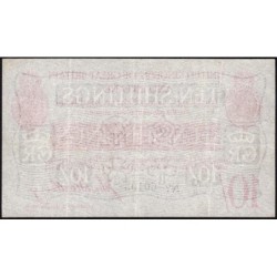 Royaume-Uni - Pick 348a_1 - 10 shillings - Série C/5 - 1915 - Etat : SUP