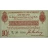 Royaume-Uni - Pick 348a_2 - 10 shillings - Série B1/11 - 1915 - Etat : SUP+