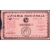 1936 - Loterie Nationale - 4e tranche - 1/10ème - Banque Huguenin - Etat : SPL