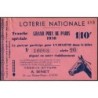 1936 - Loterie Nationale - Tranche spéciale - 1/10ème - Grand Prix de Paris - Etat : TTB+