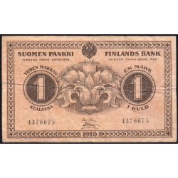 Finlande - Pick 19_3 - 1 markan kullassa - 1916 - Etat : B+
