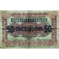 Allemagne - Emission de Posen (Pologne) - Pick R 121d - 50 kopeken - 17/04/1916 - Etat : TB+