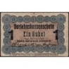 Allemagne - Emission de Posen (Pologne) - Pick R 122d - 1 rubel - 17/04/1916 - Etat : TB-