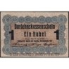 Allemagne - Emission de Posen (Pologne) - Pick R 122d - 1 rubel - 17/04/1916 - Etat : TTB