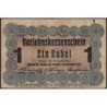 Allemagne - Emission de Posen (Pologne) - Pick R 122d - 1 rubel - 17/04/1916 - Etat : TB-