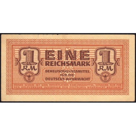 Allemagne - Forces armées - Pick M 36 - 1 reichsmark - 1942 - Etat : TTB+