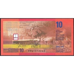 Suisse - Chèque Reka Rail - 10 francs - Série N - 1999 - Etat : SUP