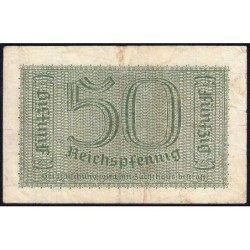 Allemagne - Territoires occupés - Pick R 135 - 50 reichspfennig - Série 57 - 1939 - Etat : TB-