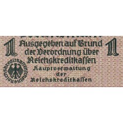 Allemagne - Territoires occupés - Pick R 136b - 1 reichsmark - Série 564 - 1939 - Etat : TTB-