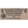 Allemagne - Territoires occupés - Pick R 136b - 1 reichsmark - Série 564 - 1939 - Etat : TTB-