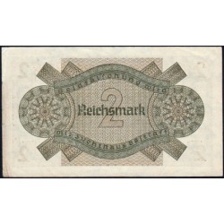 Allemagne - Territoires occupés - Pick R 137a - 2 reichsmark - Série A - 1939 - Etat : TTB+