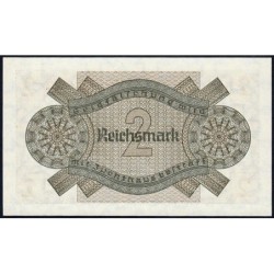 Allemagne - Territoires occupés - Pick R 137a - 2 reichsmark - Série K - 1939 - Etat : NEUF