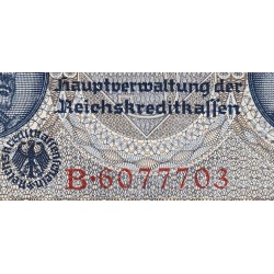 Allemagne - Territoires occupés - Pick R 138a - 5 reichsmark - Série B - 1939 - Etat : SPL