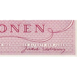 Bohême-Moravie -Theresienstadt - 2 kronen - 01/01/1943 - Série A016 - Etat : pr.NEUF