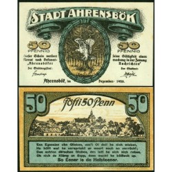 Allemagne - Notgeld - Ahrensbök - 50 pfennig - 12/1920 - Etat : SPL