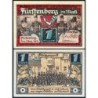 Allemagne - Notgeld - Fürstenberg - 1 mark - 01/08/1921 - Etat : NEUF