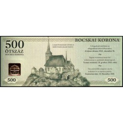 Hongrie - Région de Bocska - 500 bocskai korona - Sans série - 2017 - Etat : NEUF