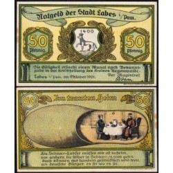 Pologne - Notgeld - Labes (Lobez) - 50 pfennig - 10/1921 - Etat : NEUF